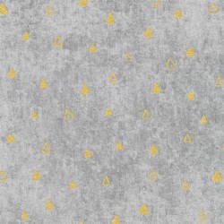 Ткань для пэчворка PEPPY Gustav Klimt 146 г/м  100% хлопок цв.SRKM-17182-12 GREY уп.50х55 см