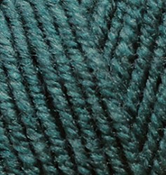 Пряжа для вязания Ализе Superlana maxi (25% шерсть/ 75% акрил) 5х100г/100м цв.426 тёмно - зеленый упак (1 упак)
