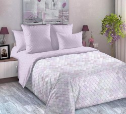 Ткань Сатин 120 г/м 100% хлопок шир.220 см арт.D.661073Сат273 цв.розовый рул.33м (±5м)