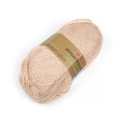 Пряжа для вязания ПЕХ "Деревенская" (100% полугрубая шерсть) 10х100г/250м цв.442 натуральный