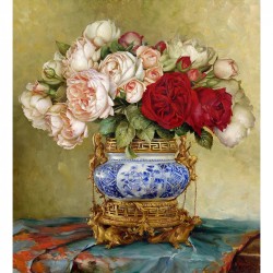Картины мозаикой Molly арт.KM0248 Бузин. Восточный мотив (38 цветов) 40х50 см