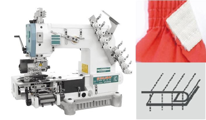 Промышленная швейная машина Siruba VC008-04085P/VWLB/FH/DVU1