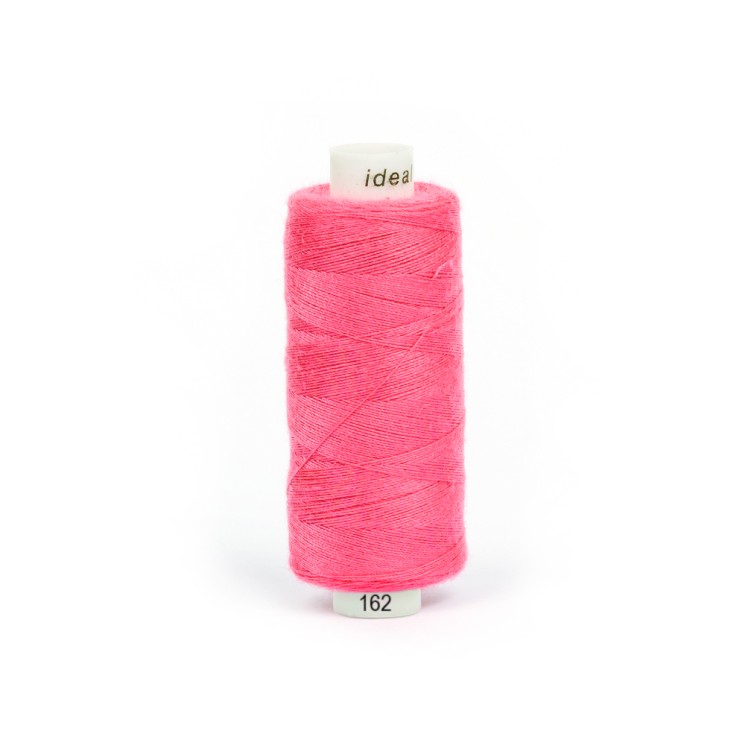 Нитки бытовые IDEAL 40/2 366м 100% п/э, цв.162 розовый