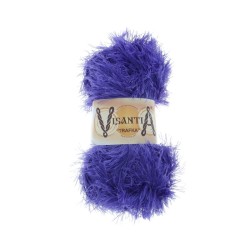 Пряжа VISANTIA TRAFKA (100% полиэстер) 5х100г/150 м цв.0064 фиолетовый