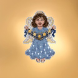 Набор для вышивания бисером MILL HILL Небесный ангел 5х9 см