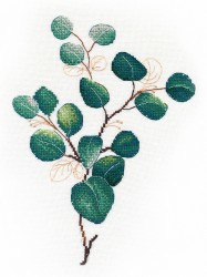 Набор для вышивания ОВЕН арт. 1315 Тропическая зелень №2 20х25 см