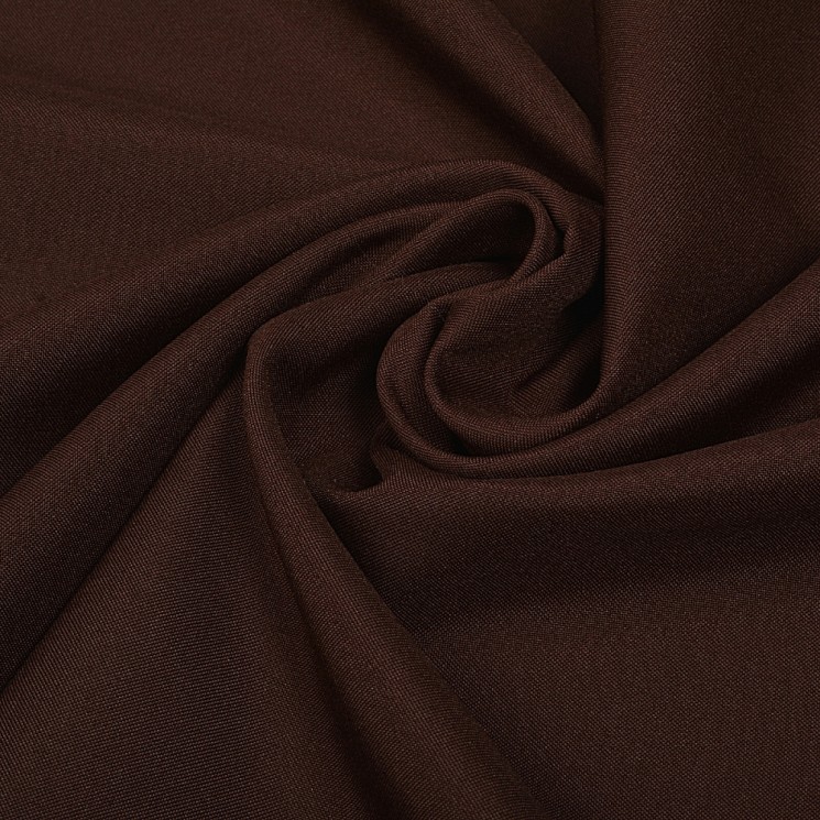 Ткань габардин TBYGab-150868 150г/м2 100% полиэстер шир.150см цв.S868 темн.коричневый уп.10м