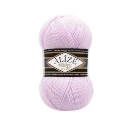Пряжа для вязания Ализе Superlana klasik (25% шерсть, 75% акрил) 5х100г/280м цв.275 лиловый