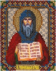 Набор для вышивания PANNA арт. CM-1079 Икона Святого Равноапостольного Кирилла 8,5х10,5 см