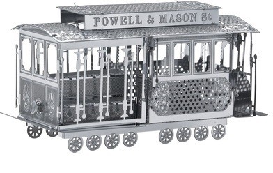 Объемная металлическая 3D модель арт.K0050/I11102 Cable Car 6,2х2,9х3,2см