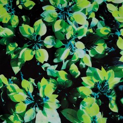 Ткань шелк Армани креп 90 г/м  97% полиэстер, 3% лайкра шир.148 см арт.T.0401.1 цв.01 зеленый рул.25м