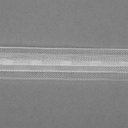 Лента шторная 20мм для французских штор арт.П-112К органза уп.100м