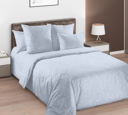 Ткань Перкаль 110 г/м 100% хлопок шир.235 см арт.D.661371П255 цв.серый рул.33м (±5м)