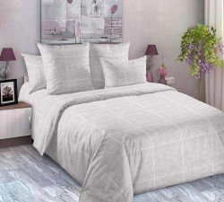 Ткань Сатин 120 г/м 100% хлопок шир.220 см арт.D.661162Сат273 цв.бежевый рул.33м (±5м)