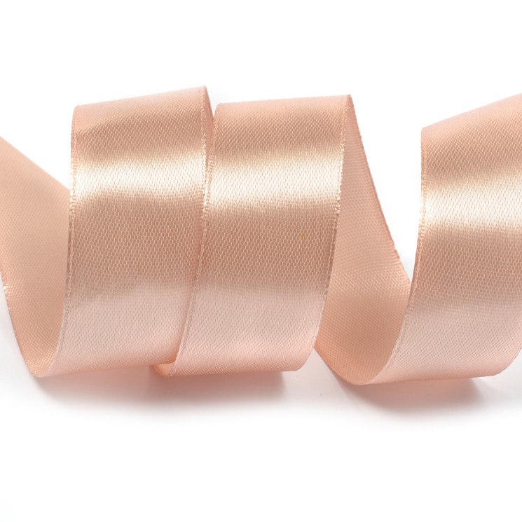 Лента атласная 3/4" (20мм) цв.4813 персик IDEAL уп.27,4 м