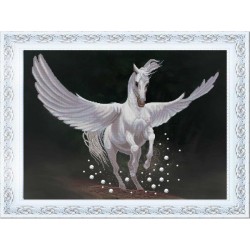 Рисунок на ткани КОНЁК арт. 1361 Крылатый конь 45х60 см