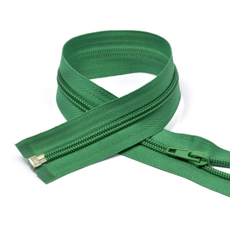 Молния MaxZipper пласт. спираль №5-N 90см цв.F258 зелёный