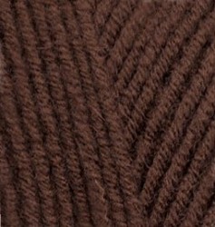 Пряжа для вязания Ализе LanaGold (49% шерсть/ 51% акрил) 5х100г/240м цв.583 корица меланж упак (1 упак)