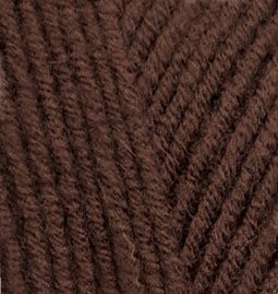 Пряжа для вязания Ализе LanaGold (49% шерсть/ 51% акрил) 5х100г/240м цв.583 корица меланж упак (1 упак)