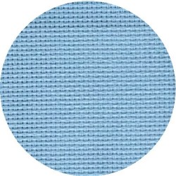 Канва крупная №854 (960) (10смх44кл) шир.150 см цв.182 голубая