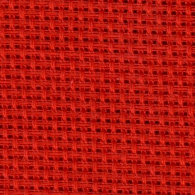 Канва средняя №563 (465) (10смх55кл) (100%Хл) шир.150 см цв.красный