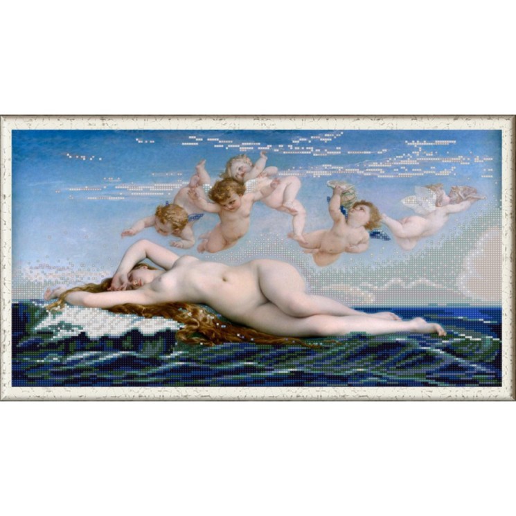 Рисунок на ткани КОНЁК арт. 1362 Венеры рождение 25х45 см