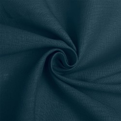 Ткань льняная 190 г/м  лен 40%, вискоза 60% шир.140 см арт.TBY.Li.1002.24 цв.24 джинса уп.5м