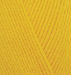 Пряжа для вязания Ализе Happy Baby (65% акрил, 35% полиамид) 5х100г/350м цв.216 желтый