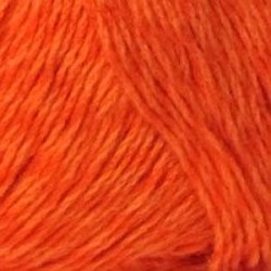 Пряжа для вязания ПЕХ "Жемчужная" (50% хлопок, 50% вискоза) 5х100г/425м цв.284 оранжевый