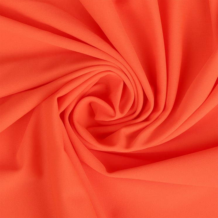 Ткань трикот. Бифлекс матовый арт.OD-180-13 180г/м2 80% нейлон 20% спандекс шир.152см цв.13 оранжевый неон уп.6м