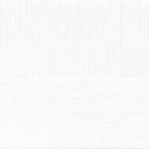 Пряжа для вязания ПЕХ "Виртуозная" (100% мерсеризованный хлопок) 5х100г/333м цв.001 белый