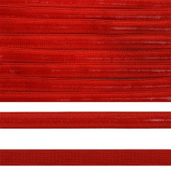 Резинка TBY бельевая (с силиконом) 61008 10мм цв.F163 красный уп.10м