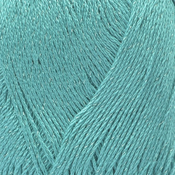Пряжа для вязания ПЕХ "Блестящее лето" (95% мерсеризованный хлопок 5% метанит) 5х100г/380м цв.511 зелёнка