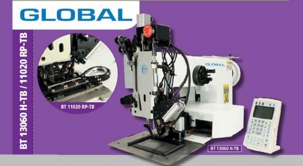 Global BT 13060 H-TB Электронная швейная машина для сшивания ремней безопасности/ стропальных лент/ чалок