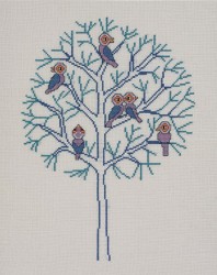 Набор для вышивания EVA ROSENSTAND арт.12-262 Зима (Времена года) 32х37 см