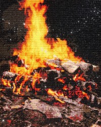 Набор Колор Кит картина алмазная арт.КК.KUK012 Сила огня 40х50 упак (1 шт)