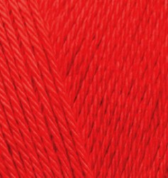 Пряжа для вязания Ализе Bahar (100% мерсеризированный хлопок) 5х100г/260м цв.056 красный