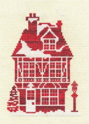 Набор для вышивания PANNA арт. D-0850 Имбирный дом 11,5х17 см