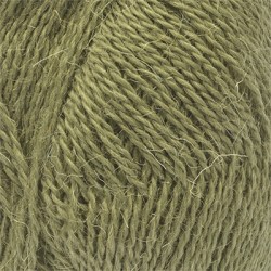 Пряжа для вязания ПЕХ Деревенская (100% полугрубая шерсть) 10х100г/250м цв.038 полынь упак (1 кг)