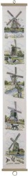 Набор для вышивания EVA ROSENSTAND арт.13-344 Ветряная мельница, 5 сюжетов 16х110 см