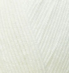Пряжа для вязания Ализе Happy Baby (65% акрил/ 35% полиамид) 5х100г/350м цв.450 жемчужный упак (1 упак)