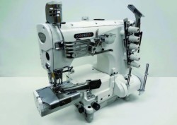 Промышленная швейная машина Kansai Special NRE-9803GMG/UTА 1/4 ( серводвигатель GD60-9-KR-220)