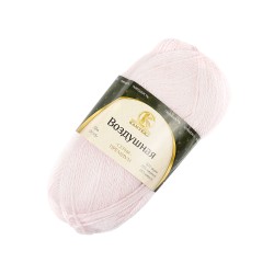 Пряжа для вязания КАМТ "Воздушная" (25% меринос, 25% шерсть, 50% акрил) 5х100г/370м цв.293 розовый песок