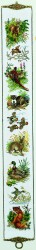 Набор для вышивания EVA ROSENSTAND арт.13-309 Охота, птицы и животные, 9 сюжетов 16х125 см