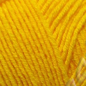 Пряжа для вязания ПЕХ "Перспективная" (50% мериносовая шерсть, 50% акрил) 5х100г/270м цв.012 желток