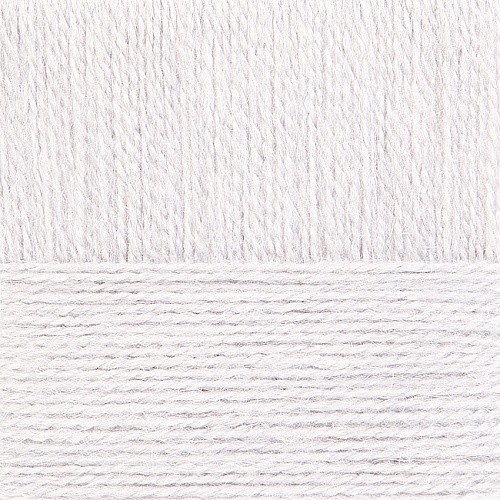 Пряжа для вязания ПЕХ "Ангорская тёплая" (40% шерсть, 60% акрил) 5х100г/480м цв.001 белый
