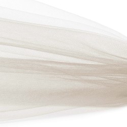 Фатин Кристалл средней жесткости блестящий арт.K.TRM шир.300см, 100% полиэстер цв. 93 К уп.5м - молочно-розовый