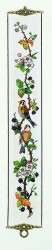 Набор для вышивания EVA ROSENSTAND арт.13-242 Птицы на ветке ежевики 14х95 см