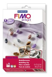 FIMO Soft комплект полимерной глины Гламурные цвета/ арт.8023 06 упак (1 шт)
