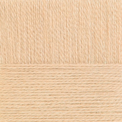Пряжа для вязания ПЕХ "Ангорская тёплая" (40% шерсть, 60% акрил) 5х100г/480м цв.442 натуральный